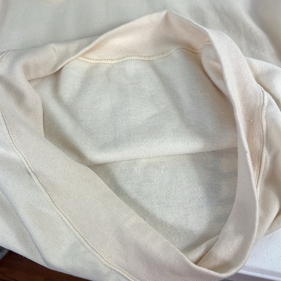 Taylor Swift Sz M Eras Tour Hoodie Fearless Edition Cream - Picture 7 of 7